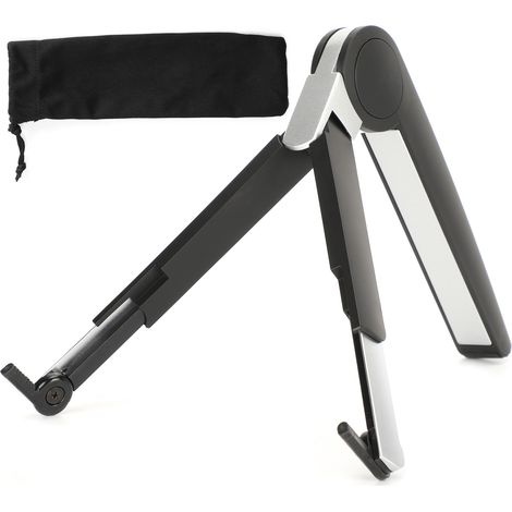 Folding Laptop Riser Stand Adjustable Tablet Cooling Holders for IOS Tablet (UP-1 Black) (1/5)