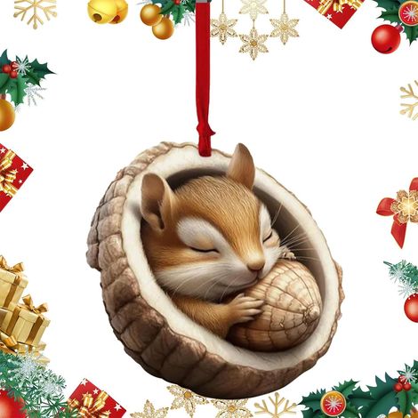 Décoration de sapin de Noël – Suspension en acrylique en forme de figurine (1/5)