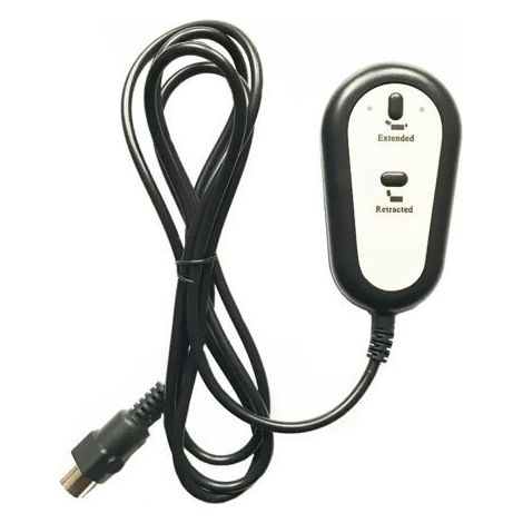 Contrôleur Manuel Inclinable avec Boutons Rétractés et étendus pour canapé électrique, Installation et Fonctionnement Faciles, Fil à 4 Conducteurs (1/5)
