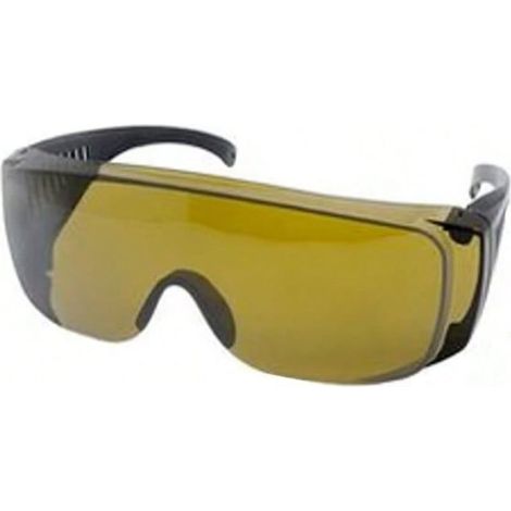 Lunette de Protection Travail, Lunettes de Sécurité, Couleur:Jaune (1/2)