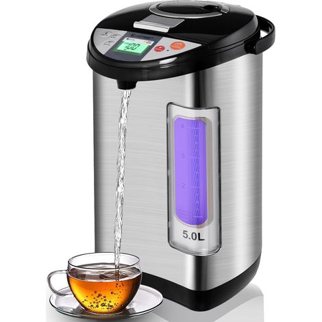 COSTWAY 5L Instant Hot Water Dispenser Thermal Water Boiler 5 Temperature Adjustment