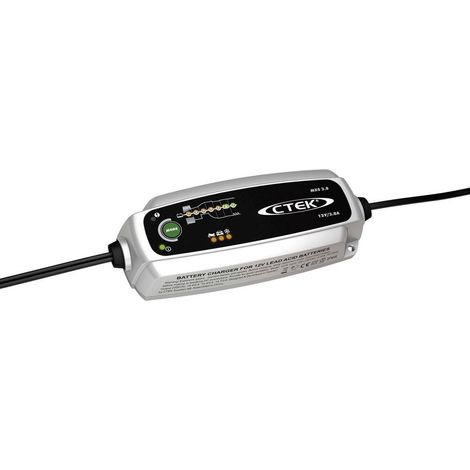 Chargeur de batterie moto automatique 12V – 7 niveaux de charge – Protection IP65 – Fonction désulfatation – Courant 3.8A – Ctek