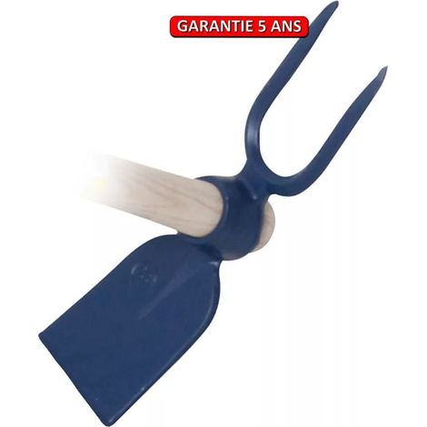Serfouette 26 padella e forchetta forgiata senza manico OUTILS PERRIN