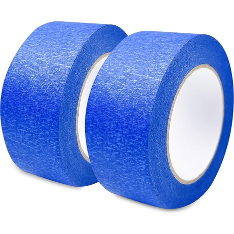 Rollen Abdeckband 48mm x 50m, blau. Vielzweckkleber zum Streichen, Dekorieren, Lackieren und Renovieren (1/5)