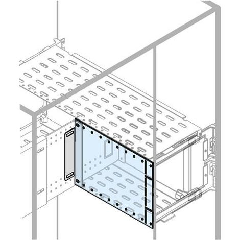 Angle And Lexan Vertical Panel H 200mm W 600mm 1STQ008939A0000 ABB PCVS0206