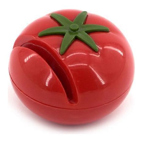 Mini taille-crayon en pierre créatif et mignon pour la cuisine, manuel, antidérapant, rapide et pratique (tomate) (1/5)