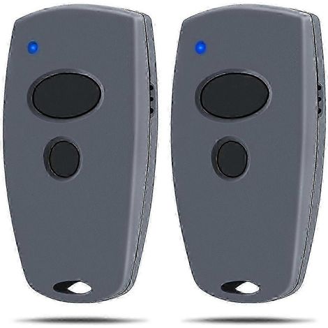 Lot de 2 télécommandes de porte de garage Marantec pour modèles 302, 304, 382, 394 et 313 - 433,92 MHz, multibits, remplacement (1/5)