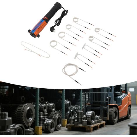 【Chauffage et ventilation】Solary Kit de chauffage magnétique à induction – Chauffage à vis à induction 1000 W 110 V avec 4 bobines pour enlever la rouille et déchiqueteuse d'écrous (1/5)