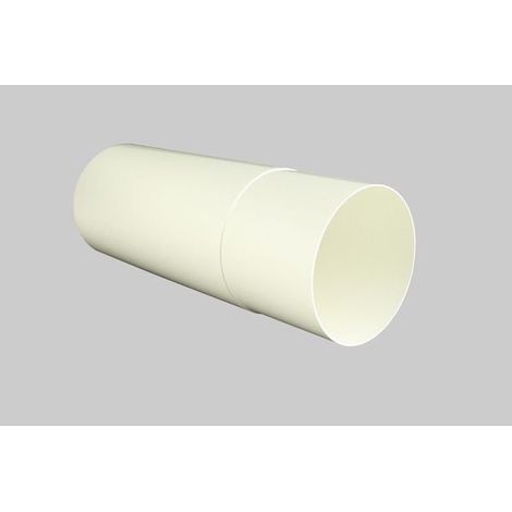 Marley Lüftung Teleskopkanal Ø 100/104 mm 2-teilig, weiß Lüftungsrohre