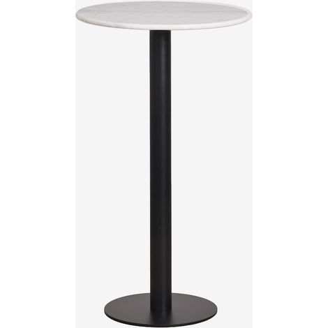 Mesa alta de bar redonda Ø60 cm en piedra natural Xiren SKLUM        (1/5)