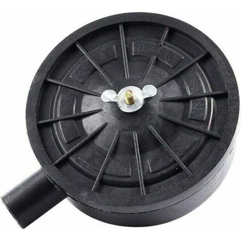 Filtre à Air Compresseur Filtration Silence 20mm Filetage Mâle Noir, (1/4)