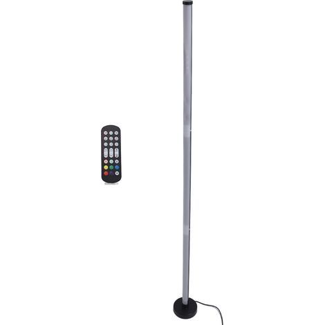 KIMISS Lampadaire d'angle LED avec 3 Modes de Contrôle, Lampadaire RVB Intelligent avec Synchronisation de Musique, économie d'énergie et Changement de Couleur, pour Salon, Chambre et (1/5)