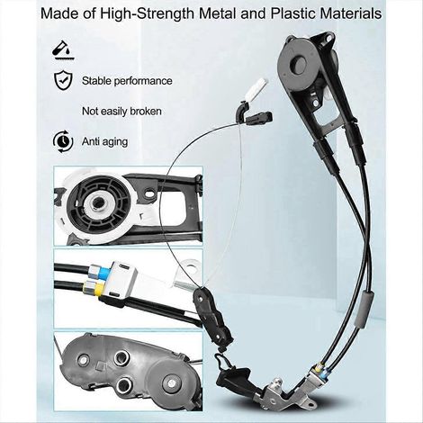 Portière Coulissante Électrique Gauche et Droite Câble d'Assemblage Compatible (1/5)