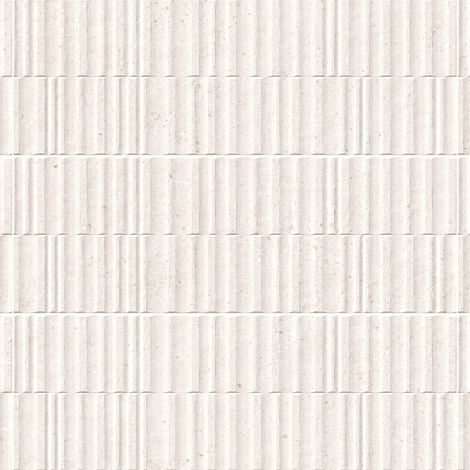 Carrelage effet Béton 3D Beige Estria 100x33,3x0,98 cm Arvelis - Mur intérieur (vendu par carton de 1,67 m²) - RO'MA CARRELAGE