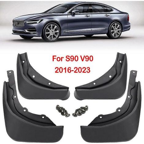 Kit de 4 bavettes garde-boue avant et arrière pour VOLVO S90 V90 2016-2023
