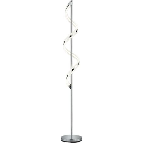 Lampadaire LED SYDNEY argent 20W dimmable Trio 472910106 (1/3)