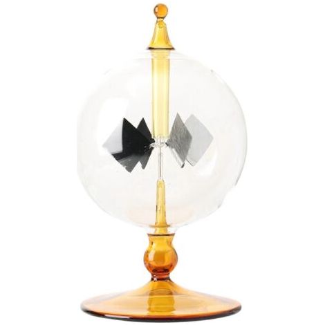 Crookes-Solarradiometer, rotierende Propeller-Windturbine (1/5)