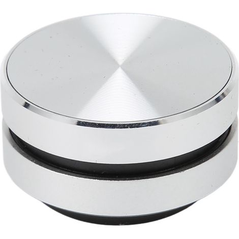 Enceinte Bluetooth à conduction osseuse stéréo magnétique portable mini sans fil pour la maison et l'extérieur, couleur argent (1/5)