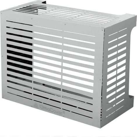 Copri condizionatore da esterno in alluminio Classic bianco  Taglia M