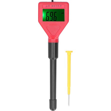 pH-mètre de poche testeur d'acidité haute précision écran LCD compensation température pour laboratoire aquarium piscine (1/5)