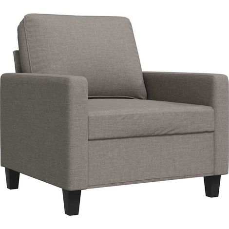 Fauteuil relax  Fauteuil Taupe 60 cm Tissu (1/5)