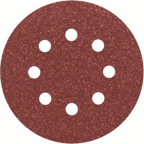 Bosch Schleifblatt C430, 5er-Pack 125 mm, 80