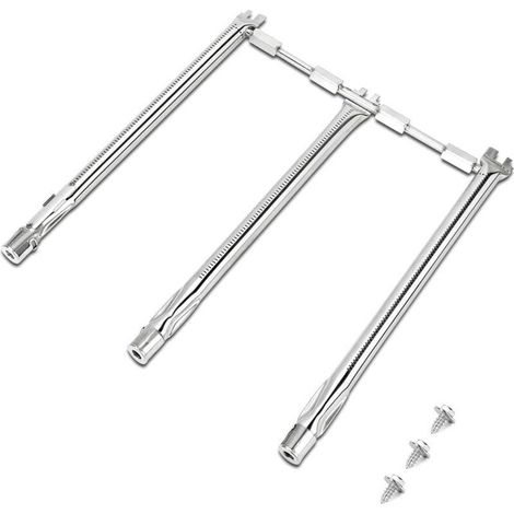 Brûleur de Rechange 18 Pouces pour Barbecue Weber Spirit Série 300 et Spirit II (1/4)