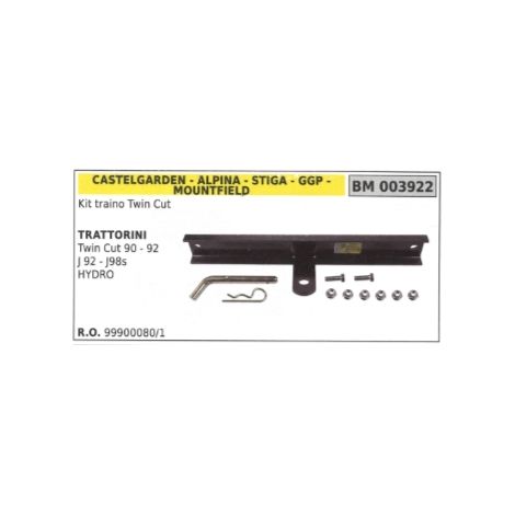 Kit traino CASTELGARDEN trattorino Twin Cut 90 - 92 J92 - J98s HYDRO 99900080/1