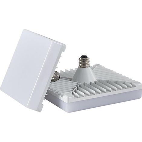 1 Pièce Ampoule LED Universelle pour E26/E27, Carrée 40W Haute Luminosité Ampoules Intérieur, AC 85-265V, Non Dimmable