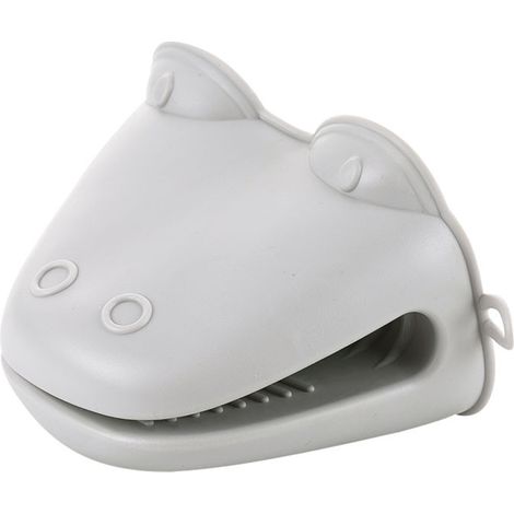 Sous-plats en silicone gris résistants à la chaleur (lot de 2). Gants résistants à la chaleur.