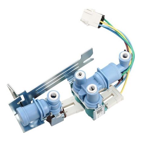 5304525994 Universal 120V Dual Water Inlet Solenoid Valve for Fujitti/Electrolux Refrigerators (1/3)
