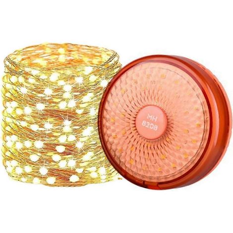 Guirlande lumineuse LED, lanterne de camping rechargeable USB 2 en 1, lampe d'extérieur portable avec 8 modes d'éclairage, lampe de camping B (1/5)