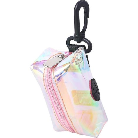 Distributeur de sacs à déjections d'animaux avec crochet accessoire pour marcher et courir avec des chiens