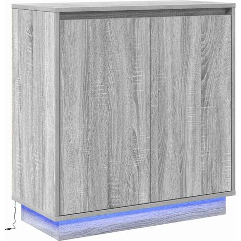 Buffet,Bahut,Meuble de Rangement Gris Sonoma 71 x 34.5 x 75 cm Bois d'ingénierie CFW26279 (1/5)