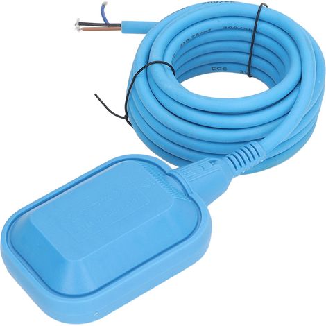 Interrupteur à flotteur de niveau d'eau avec câble 4m, pompe à eau, contrôle automatique de niveau de liquide pour réservoir, 250-380V (1/5)