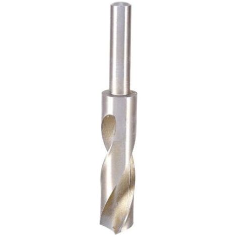 Foret hélicoïdal de forgeron en acier à grande vitesse 1/2 "4241 HSS 22mm, Diamètre de la pointe de 22 mm 4241 HSS Foret hélicoïdal en acier haute vitesse pour forgerons 1/2 "Outil de perçage à tige d