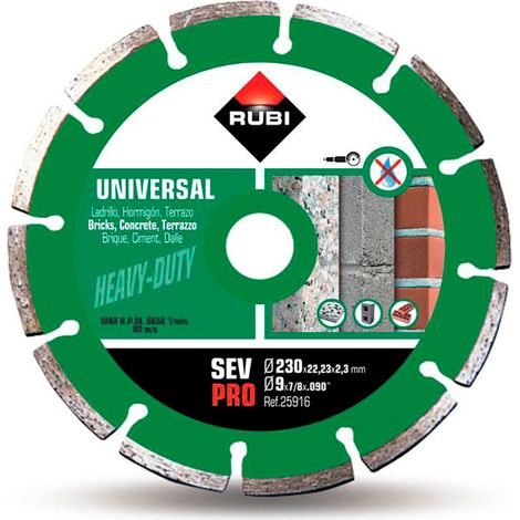 Disque Diamant Sev Ø230mm Pro 25916 Rubi (1/2)