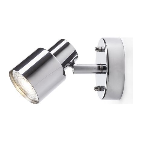 Faretto VALTO I da parete  cromo 230V GU10 LED 5W IP44