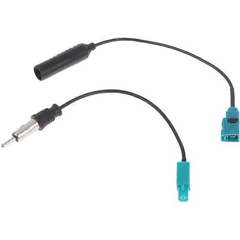 Pièces de rechange pour autoradio Bingfu FM/AM : câbles adaptateurs d'antenne Fakra Z vers DIN (1/5)
