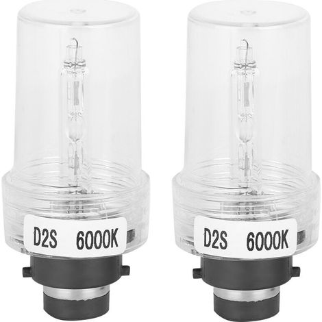 XVX 2pcs D2S 6000K 35W Remplacement De Voiture Safe Bright Xenon HID Phare Ampoule (1/5)