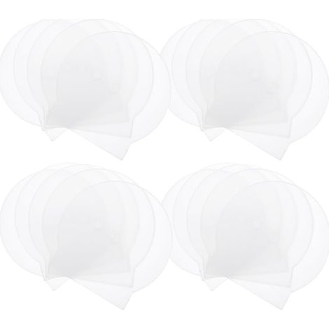 50pièces Boîtes de Rangement Transparentes pour CD et Dvd Étuis Plastiques Portables et Résistants Protection Solide pour Disques de Pratique pour Voyage et Stockage (1/5)
