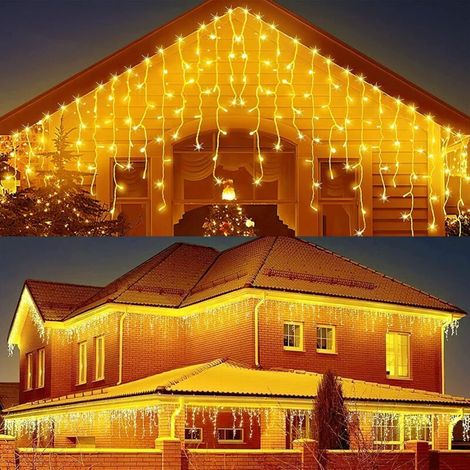 Guirlande Lumineuse Solaire - 128 LED - Étanche IP65 - Pour Décoration Extérieure Mur Jardin - 5 M (1/5)