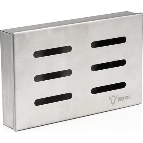 BBQ-Toro Edelstahl Räucherbox "Cherry"  Smokerbox für Gasgrill, Holzkohlegrill