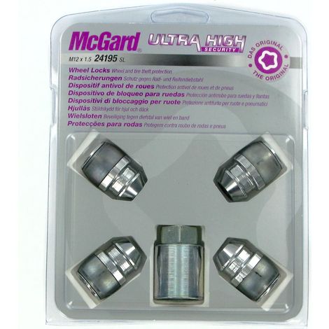 Dadi conici, kit 4 pz - Ultra High Security - F200