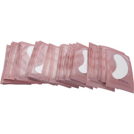 50 patchs œil gel cils sans peluche, rehausseurs à paupière pour extension de cils (1/5)