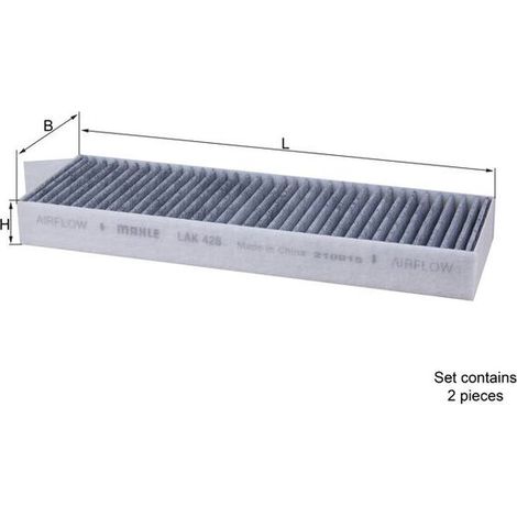 Kabinenfilter LAK428/S Knecht (1/2)