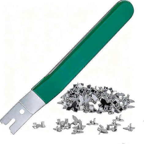 Glaser-Punkt-Eintreiber, 100-teiliges Setzwerkzeug für Druckpunkte, Glaser-Druckpunkt-Eintreiber-Werkzeug-JXLGV (1/5)