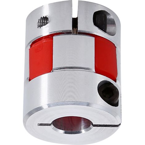 Accouplement souple 8x10mm pour moteur pas à pas CNC encodeur, manchon flexible prune (1/5)