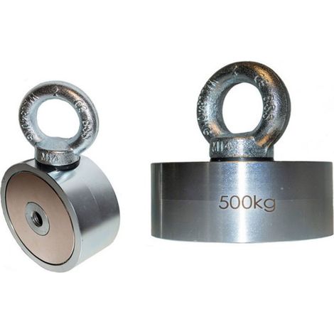 Aimant bulldog 1000 kg (2 x 500 kg)