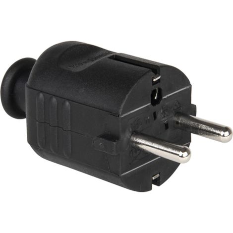 PCE Prise de contact de protection PP 2SL, noir